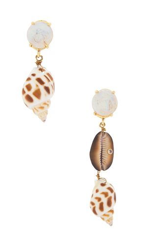 Maison Irem Keeva Earring in Brown - Maison Irem - Modalova