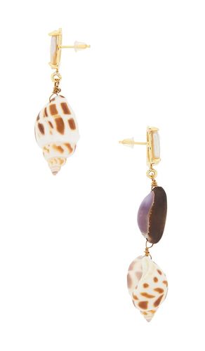 Maison Irem Keeva Earring in Brown - Maison Irem - Modalova