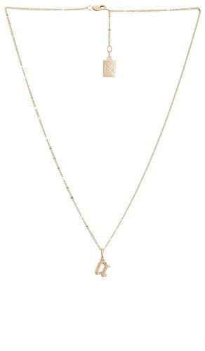 Miranda Frye Gothic Charm and Lindsey Chain Necklace in Metallic Gold - Size V