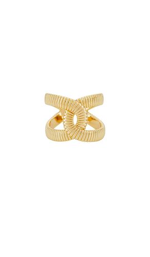 Zoe Ring in Metallic . - size M/L (also in S/M) - MIRANDA FRYE - Modalova