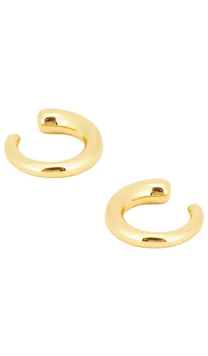 Bella Ear Cuff Earrings in Metallic - MIRANDA FRYE - Modalova