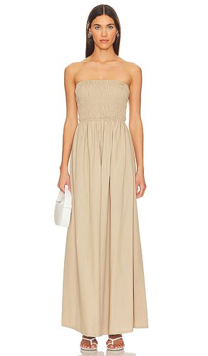 Andrea Jumpsuit in Beige. - size L (also in M, S, XL, XS) - MISA Los Angeles - Modalova