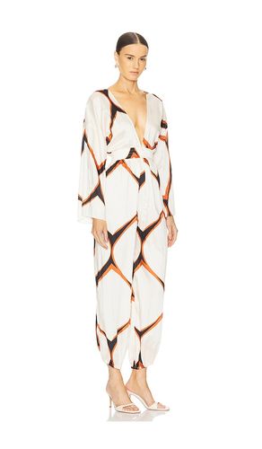 Amina Jumpsuit in Cream. - size S (also in XS) - MISA Los Angeles - Modalova