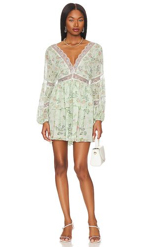 Sia Mini Dress in Mint. - size L (also in M, S) - MISA Los Angeles - Modalova