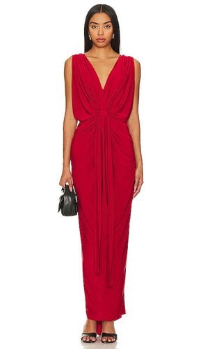 Vestido xenia en color rojo talla L en - Red. Talla L (también en S, XS) - MISA Los Angeles - Modalova