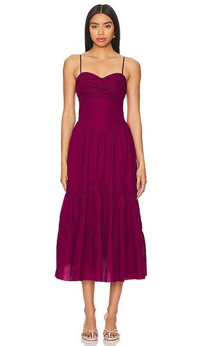 Rula Dress in Wine. - size L (also in M, S, XL, XS, XXS) - MISA Los Angeles - Modalova