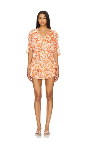 Vestido becca en color naranja talla L en - Orange. Talla L (también en S, XS) - MISA Los Angeles - Modalova