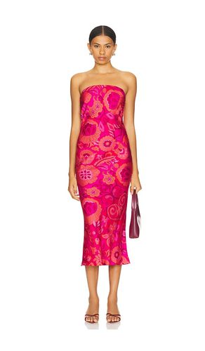 Thara Dress in Fuchsia. - size L (also in M, S, XL, XS, XXS) - MISA Los Angeles - Modalova