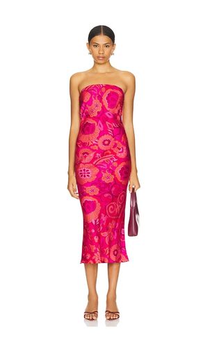 Thara Dress in Fuchsia. - size M (also in S, XL, XS, XXS) - MISA Los Angeles - Modalova