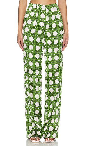 Rita Pants in Green. - size L (also in M, S, XL, XS, XXS) - MISA Los Angeles - Modalova