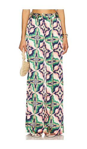 Reshma Pant in Cream,Green. - size M (also in S, XS) - MISA Los Angeles - Modalova