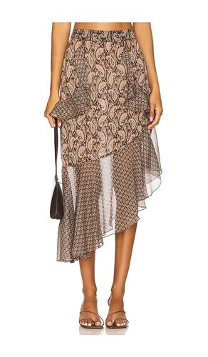 Rakal Skirt in Brown. - size M (also in S, XS) - MISA Los Angeles - Modalova