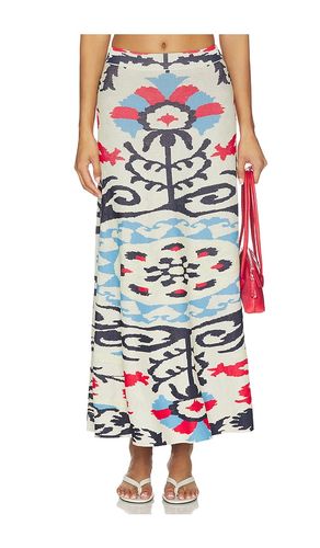 Ocean Midi Skirt in Cream. - size M (also in S, XS) - MISA Los Angeles - Modalova