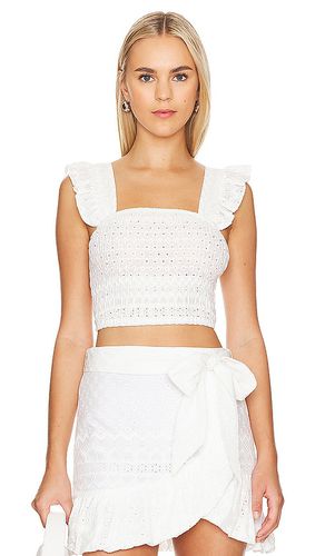 Abelia Top in White. - size L (also in M, S, XL, XS, XXS) - MISA Los Angeles - Modalova