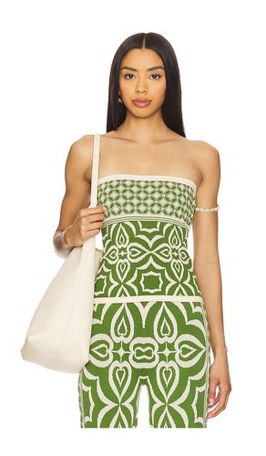 Nessa Bandeau in Green. - size L (also in M, XL) - MISA Los Angeles - Modalova
