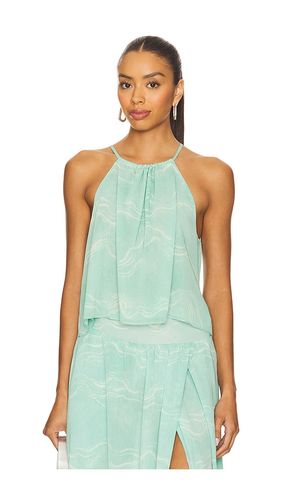 Thelma Top in Green. - size L (also in M, S, XL, XS) - MISA Los Angeles - Modalova