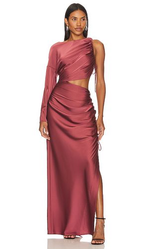 Vestido largo andarta en color burgundy talla M en - Burgundy. Talla M (también en S, XS) - MISHA - Modalova