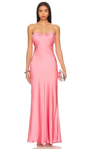 Livia Maxi Dress in Pink. - size L (also in M, S, XXS) - MISHA - Modalova