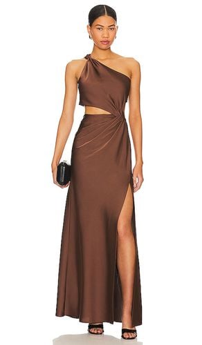 Kristin Gown in Brown. - size L (also in M, S, XS, XXL, XXS) - MISHA - Modalova