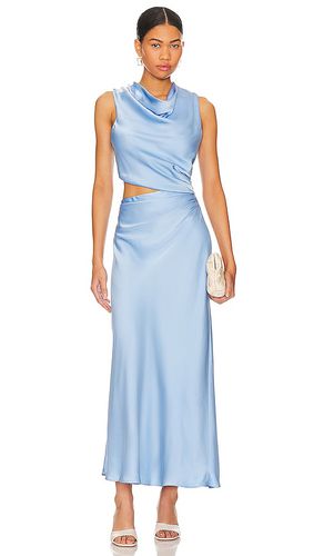 Vestido midi amadeus en color azul talla L en - Blue. Talla L (también en M, S, XL, XS) - MISHA - Modalova