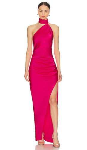 Vestido largo emma en color fucsia talla L en - Fuchsia. Talla L (también en M, XXL, XXS) - MISHA - Modalova