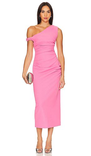 Vestido midi alaska en color rosado talla L en - Pink. Talla L (también en M, S, XL, XS, XXS) - MISHA - Modalova