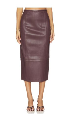 Stretch Leather Skirt in . Size L. Also in M - MISHA - Modalova