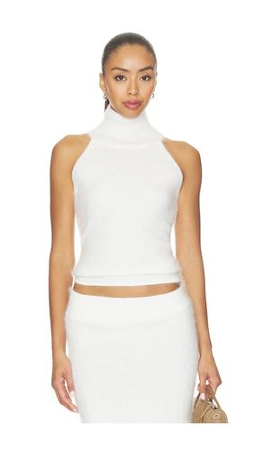 Brushed Cashmere Halter Top in . Taglia S. Also in M - MISHA - Modalova