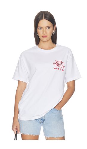 Racing Division Tee in White. - size S (also in M, L, XL/1X) - Motel Margarita - Modalova
