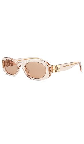 Miu Miu SONNENBRILLE in Pink - Miu Miu - Modalova