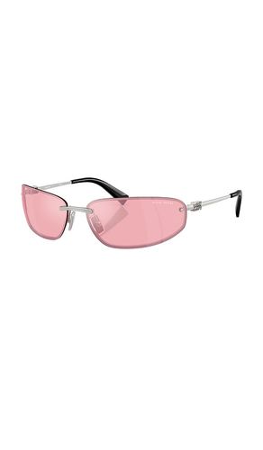 Oval Sunglasses in - Miu Miu - Modalova