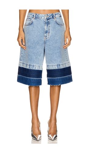 Colorblock Short in Blue. - size 24 (also in 25) - Moschino Jeans - Modalova