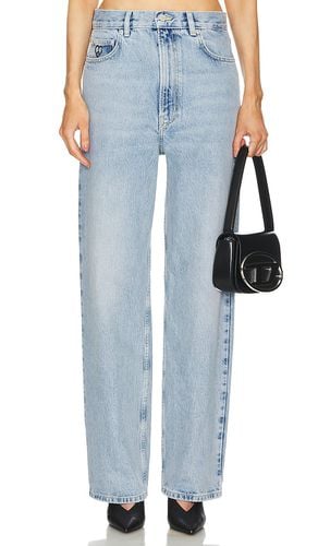 Straight Leg Trousers in Blue. - size 24 (also in 25, 26, 27, 28) - Moschino Jeans - Modalova