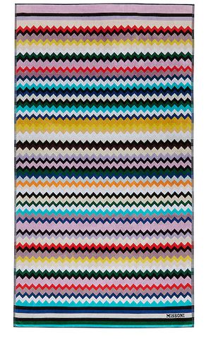 Carlie Beach Towel in Pink - Missoni Home - Modalova