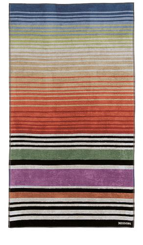 Ayrton Beach Towel in Purple,Orange - Missoni Home - Modalova