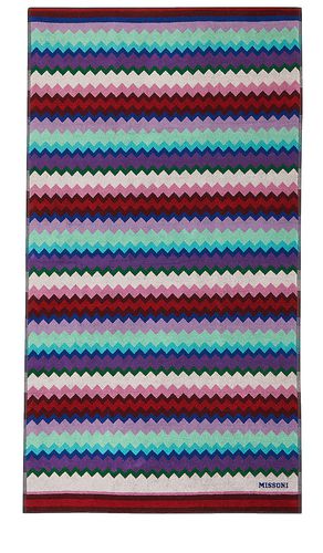 Chantal Beach Towel in Purple - Missoni Home - Modalova