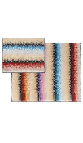 Byron 2 Piece Bath & Hand Towel Set in Beige - Missoni Home - Modalova