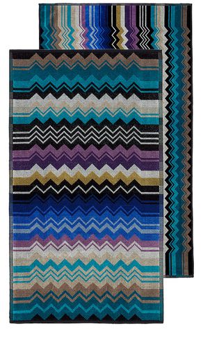 Giacomo 2 Piece Bath & Hand Towel Set in Multi - Missoni Home - Modalova