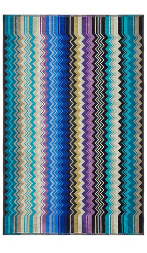 Giacomo Bath Towel in Teal - Missoni Home - Modalova