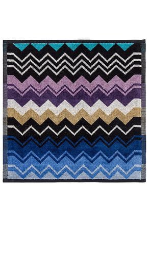 Giacomo Face Towel in Blue - Missoni Home - Modalova