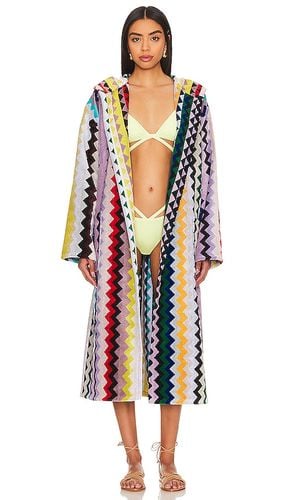 Carlie Hooded Bathrobe in Multi. - size L (also in M) - Missoni Home - Modalova