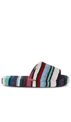 Chandler Open Slipper With Band in Blue,Red. - size L (also in M, S, XS) - Missoni Home - Modalova