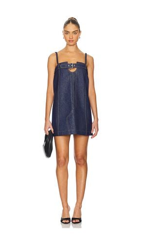 Denim Boxy Dress in Blue. - size 0 (also in 2) - Monse - Modalova