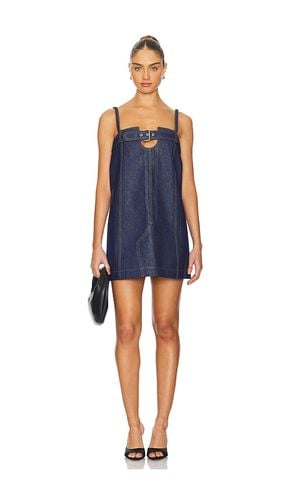 Denim Boxy Dress in Blue. - size 2 (also in 4) - Monse - Modalova