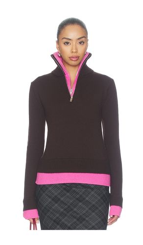 Double Layer Half Zip Sweater in . Taglia L. Also in M, S, XS - Monse - Modalova