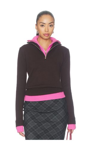 Double Layer Half Zip Sweater in . Taglia L. Also in M, S, XS - Monse - Modalova