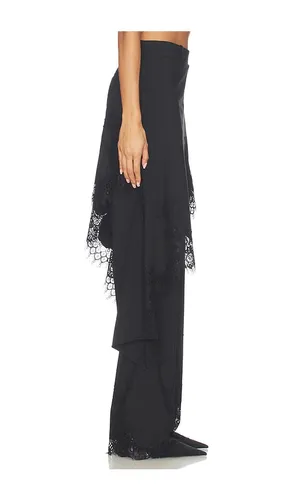 Deconstructed Tailored Lace Hem Skirt Trouser in . Size 0. Also in 2, 4 - Monse - Modalova