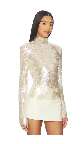 Sequin Mesh Top in . Size M. Also in S - Monse - Modalova