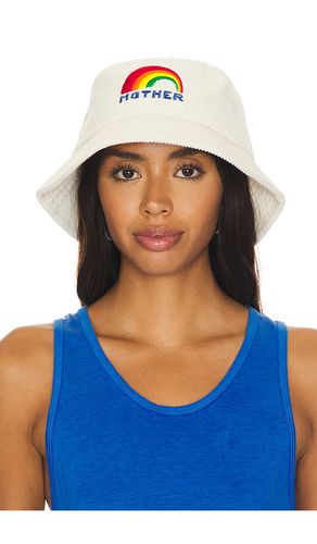 The Bucket List Hat in White - MOTHER - Modalova