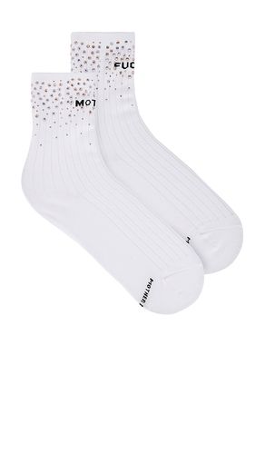 The Half Step Socks in White - MOTHER - Modalova